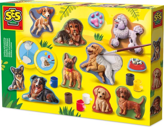 SES gieten en schilderen honden 01294