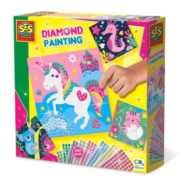 Ses diamond painting vrol. dieren 14701
