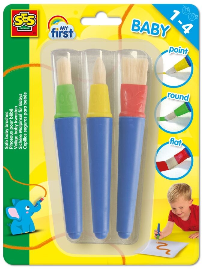 SES my first 3 veilige baby kwasten14440