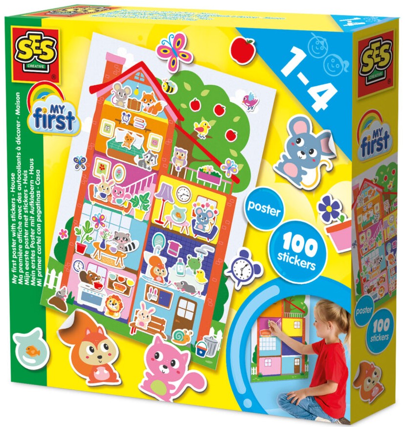 SES mijn eerste poster met stickers14476