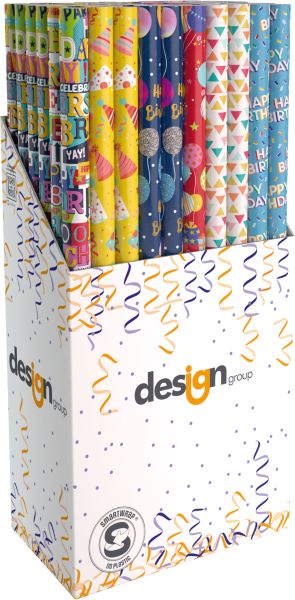 Kadopapier Party 200x70cm 19240