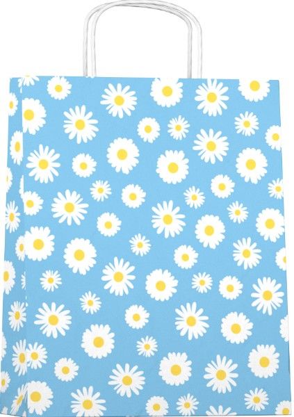 Papieren cadeau tas L Spring