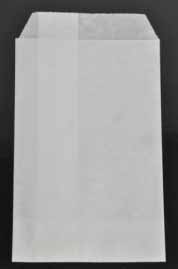 1.000 witte kraft zakjes 12*19 cm