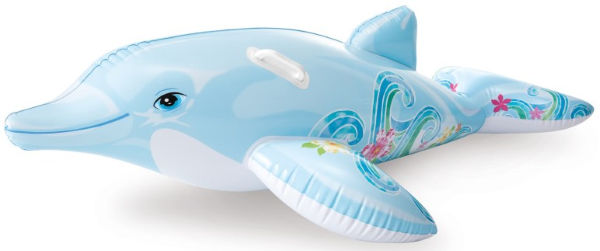 Intex Opblaas dolfijn 175*66cm 58535np