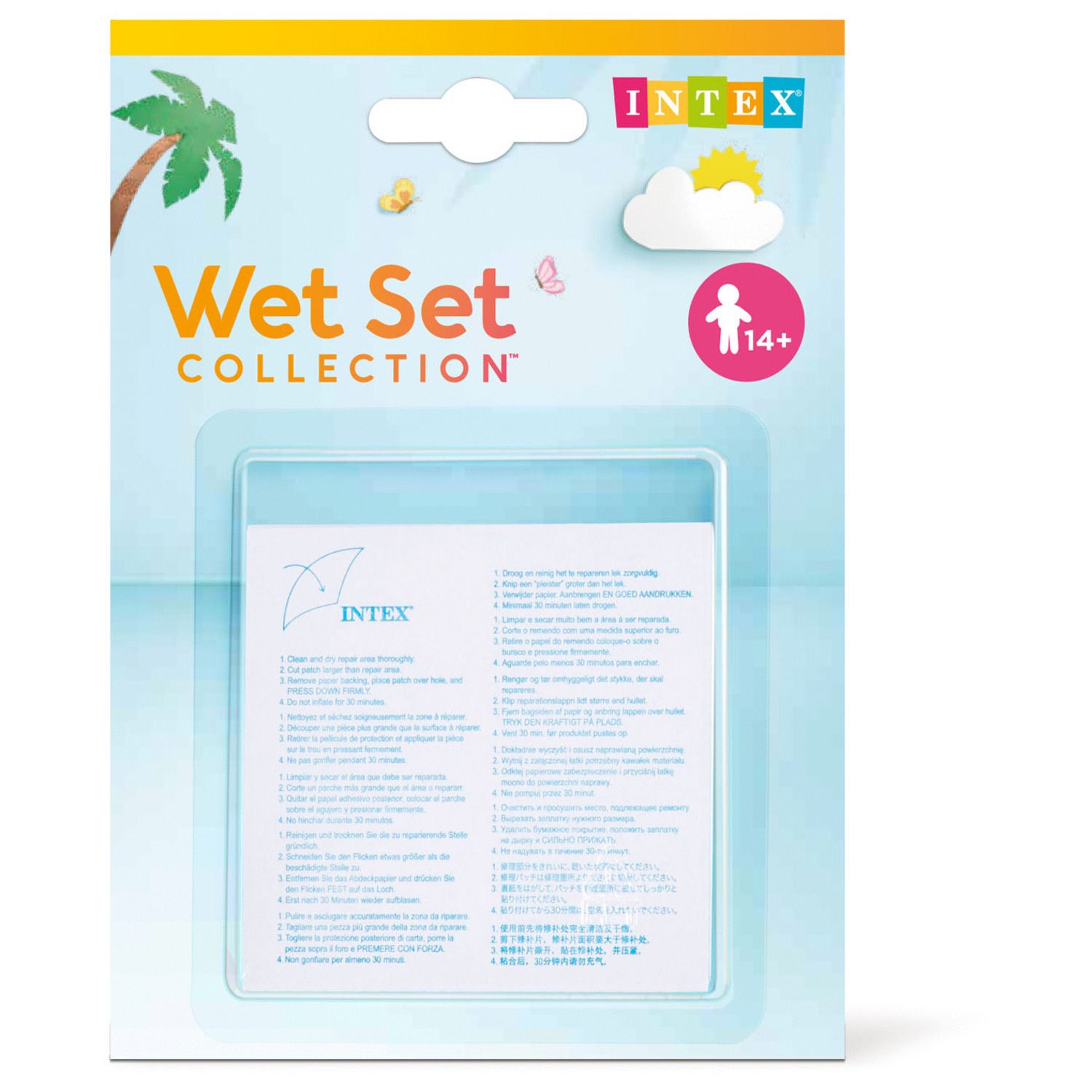 Intex Reparatieset op kaart 59631NP