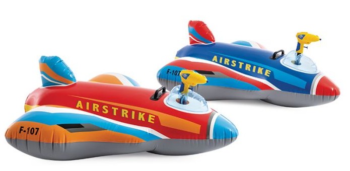 Intex Jet fighter ride-on 2 ass. 57531NP