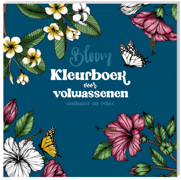 Kleurboek voor volwassenen bloom