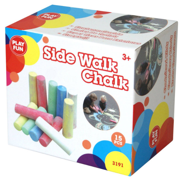 15 staaf stoepkrijt geschenkdoosje 3191