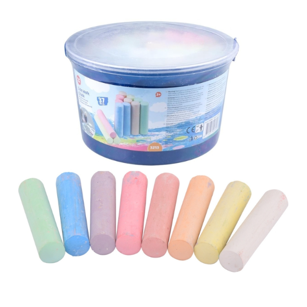 37 staaf stoepkrijt in emmer 73213