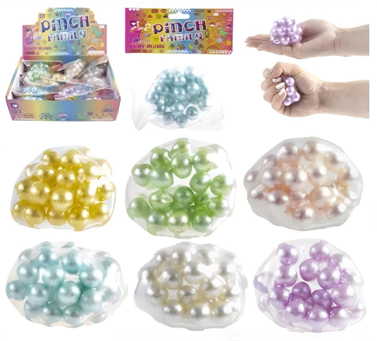 12 zakjes Anti-stress parels in bal 4701