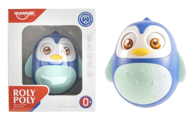 Tuimelaar pinguin blauw in doos 4566