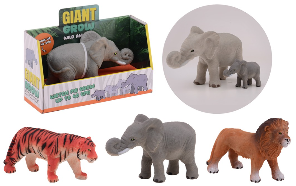 Reuze groeiende wilde dieren 29688