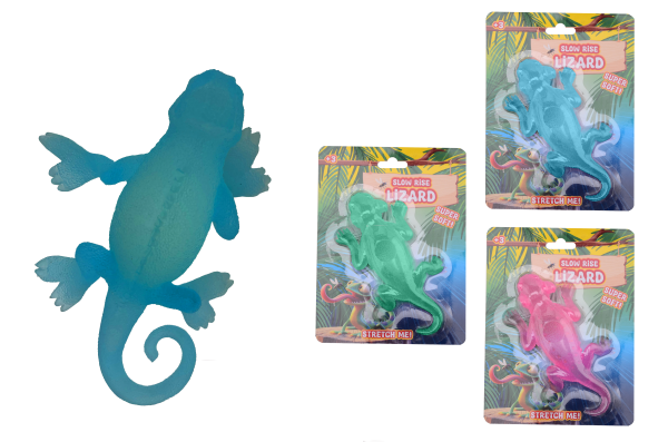 Slow Rise hagedis op kaart 24607