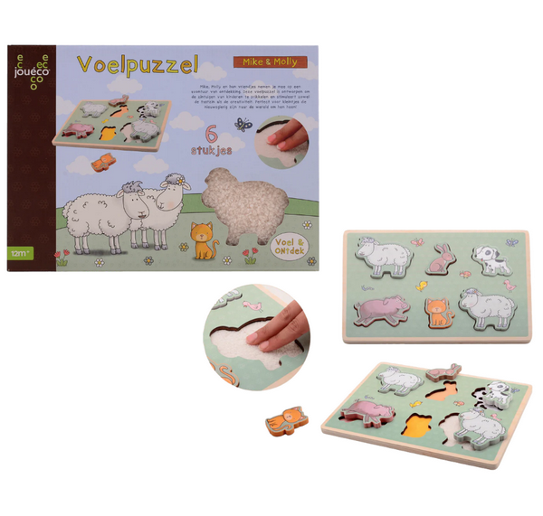 Mike en Molly zachte voelpuzzel 80175