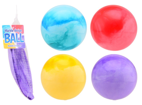 Marmer print speelbal 4 ass 85gram 29693