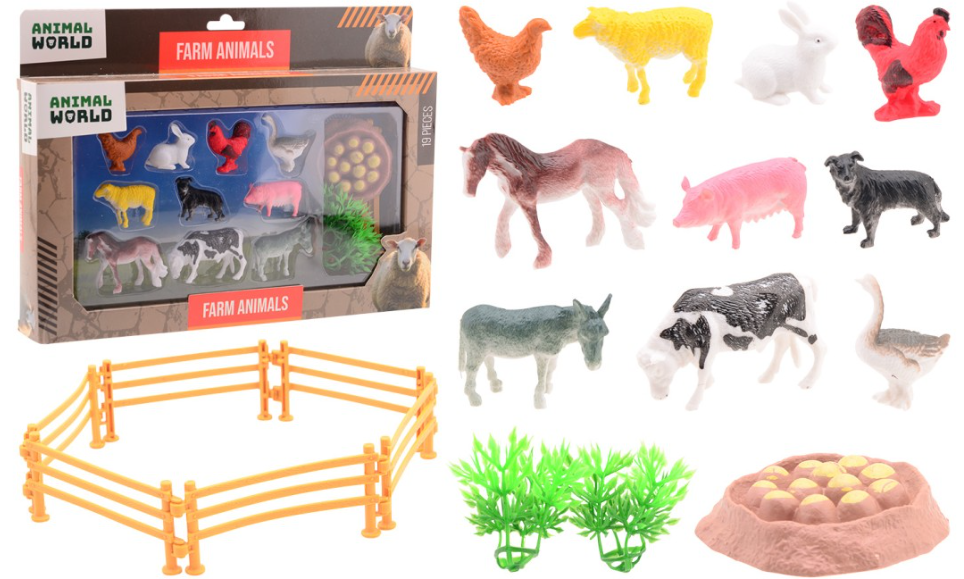 Animal world boerderij speelset 26213