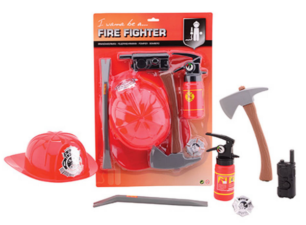 Brandweerspeelset op kaart 26722