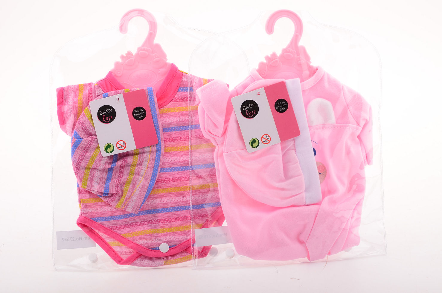 Baby rose poppenkleren 27632