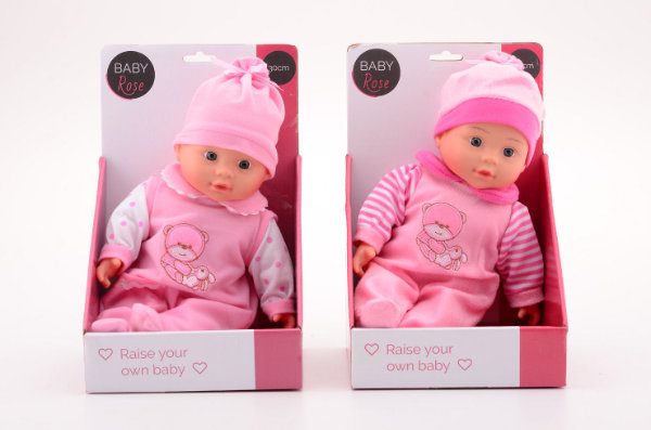 Baby rose babypop 30cm 2 ass. 27595