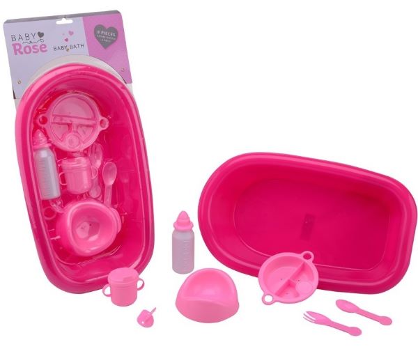 Baby rose babybad met acc. 27058