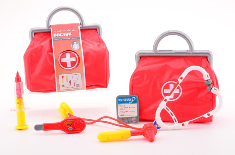 Dokterset incl. 5 acc. in draagtas 27576