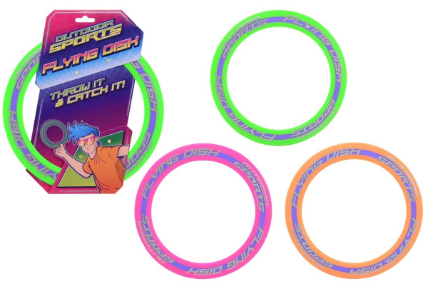 Outdoor fun frisbee 3 ass. 29667