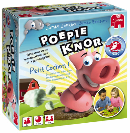 Jumbo Poepie knor! gezelschapspel 19709