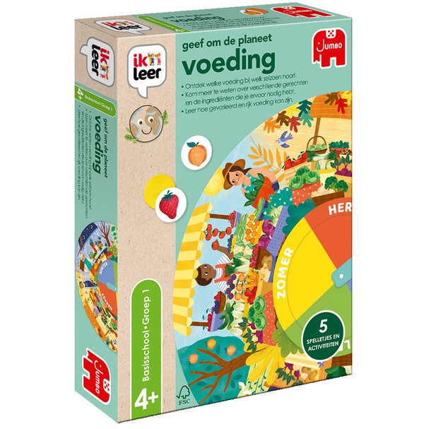 Jumbo geef om de planeet voeding