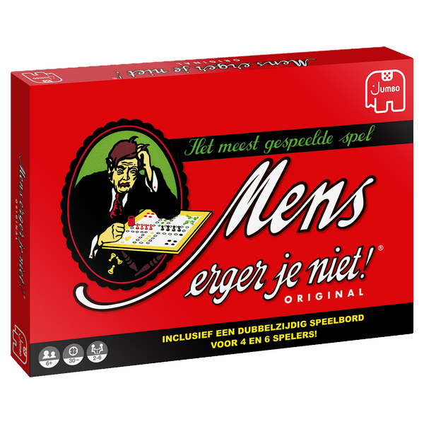 Jumbo Mens Erger Je Niet! Original 00372