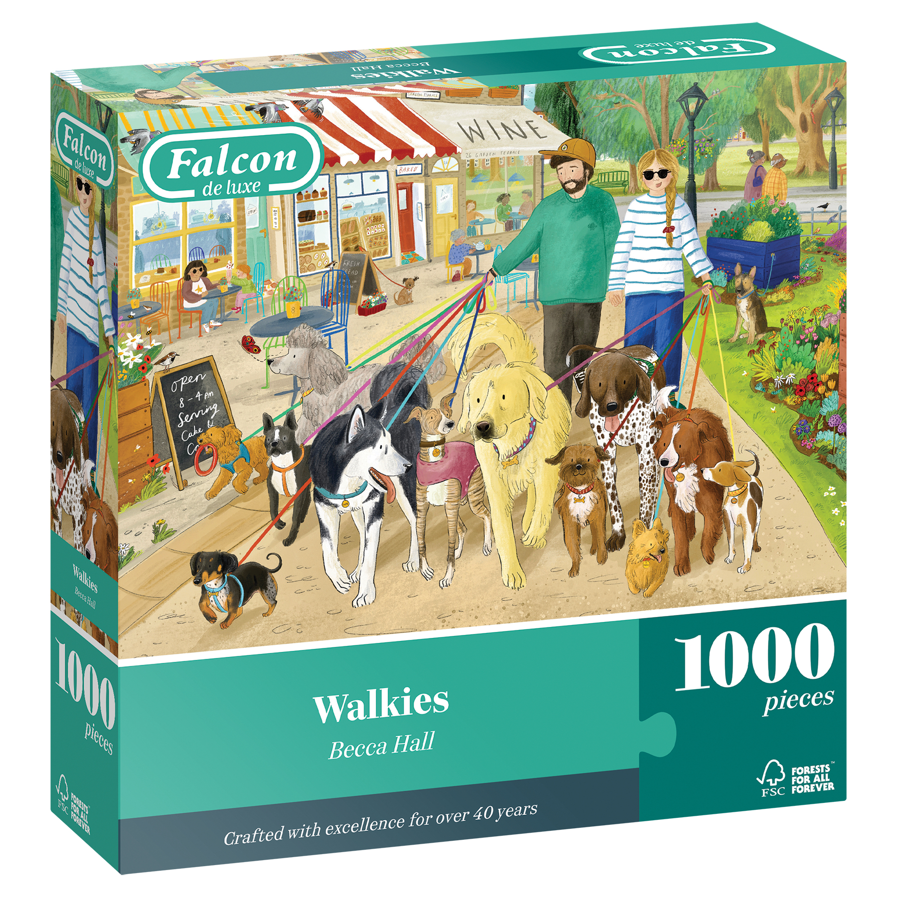 Jumbo puzzel 1.000 st. Falcon 1110500134