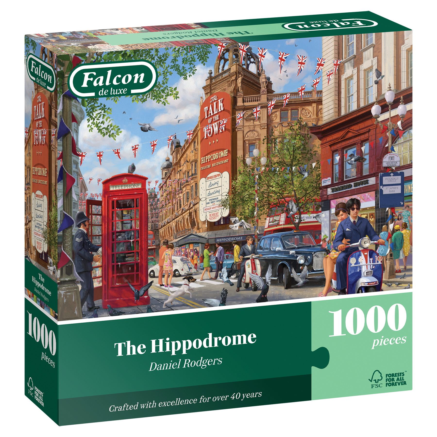 Jumbo puzzel 1.000 st. Falcon 1110500139