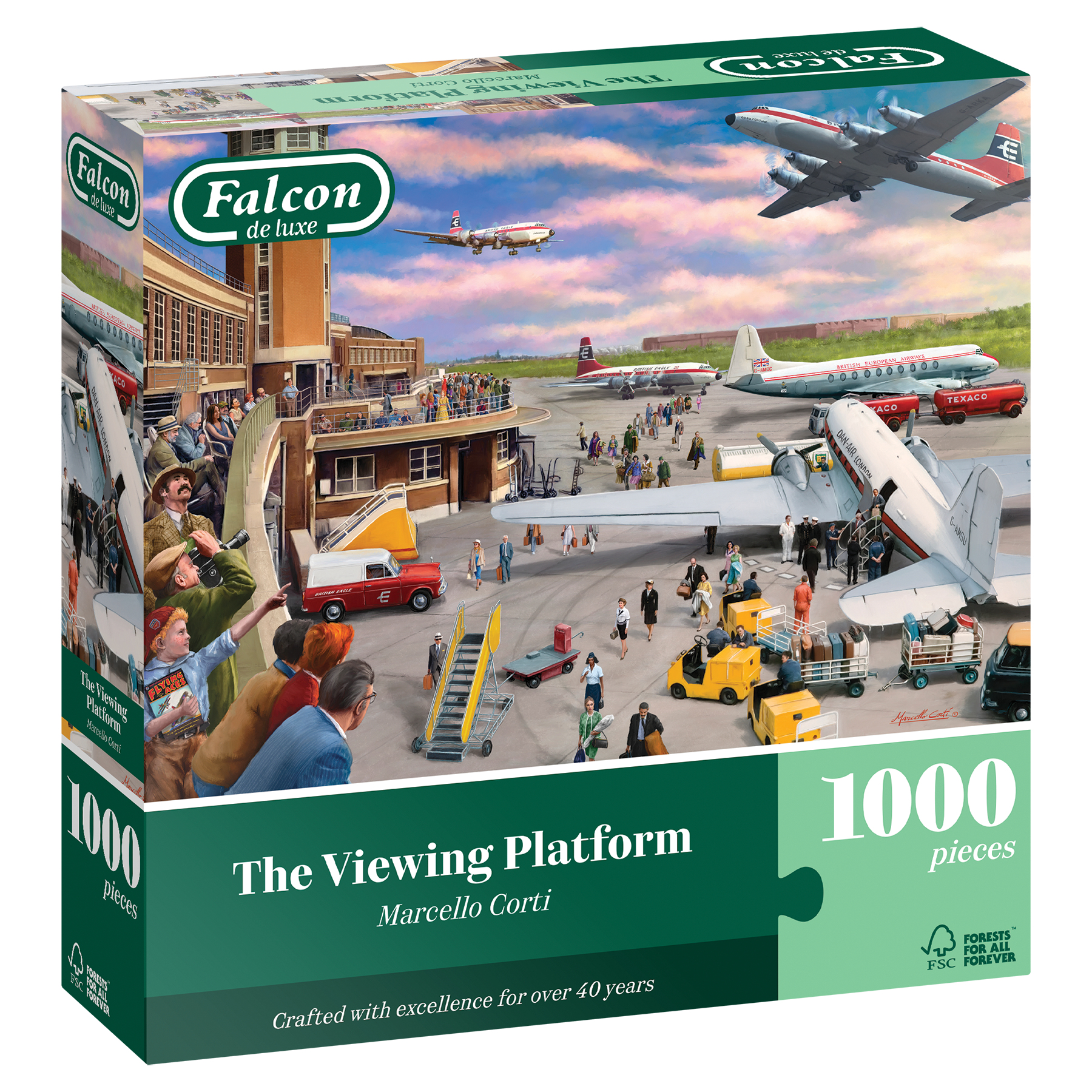 Jumbo puzzel 1.000 st. Falcon 1110500140