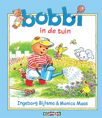 Bobbi in de tuin