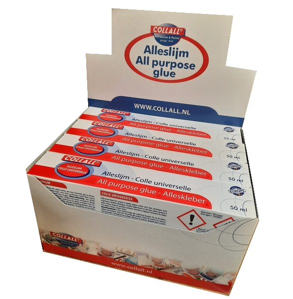12 Tubes Alleslijm Collall 50ml