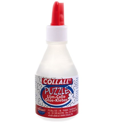 Collall flesje puzzellijm 100ml transp.