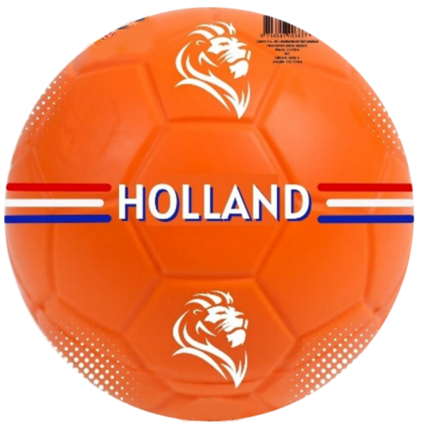 Hollandbal kunstleder Oranje onopgepompt