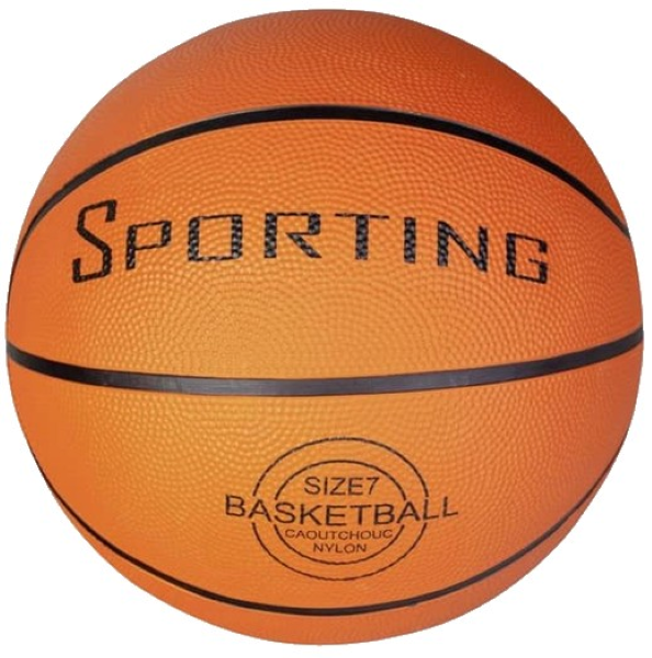 Basketbal maat 7 ca.600 gr. onopgeblazen