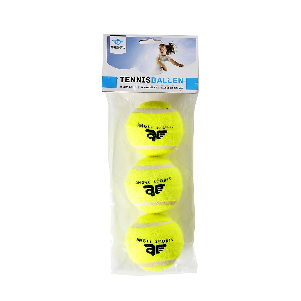 3 Tennisballen in zak 755002