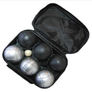 6 jeu de boules ballen in tas 010207