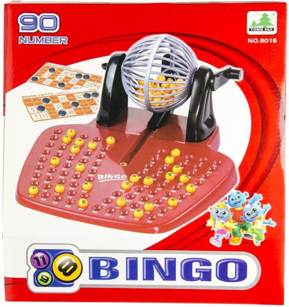 Bingo spel compleet met 48 kaarten 7101