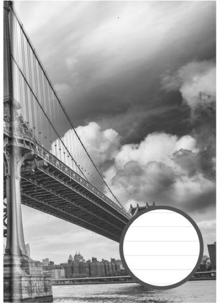 A6 Schrift gelinieerd harde kaft 76360