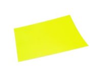 Vel Fluor Karton 48*68 cm Geel