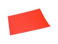 Vel Fluor Kart.48X68Cm Rood