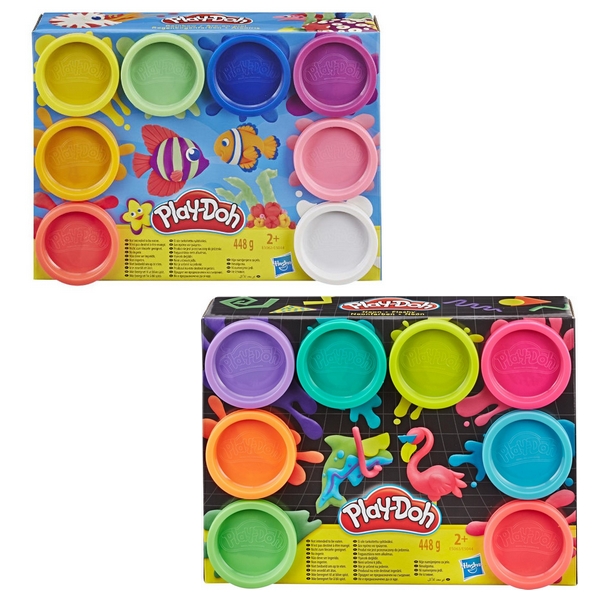 8 Play-Doh regenboog pack 2 ass E5044EU4
