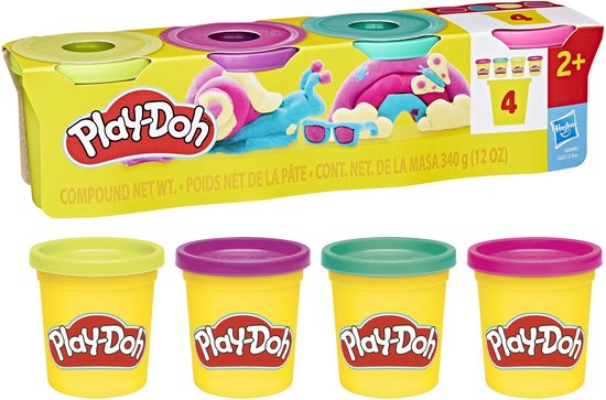 Play-Doh 4 potjes classic color G05125L0