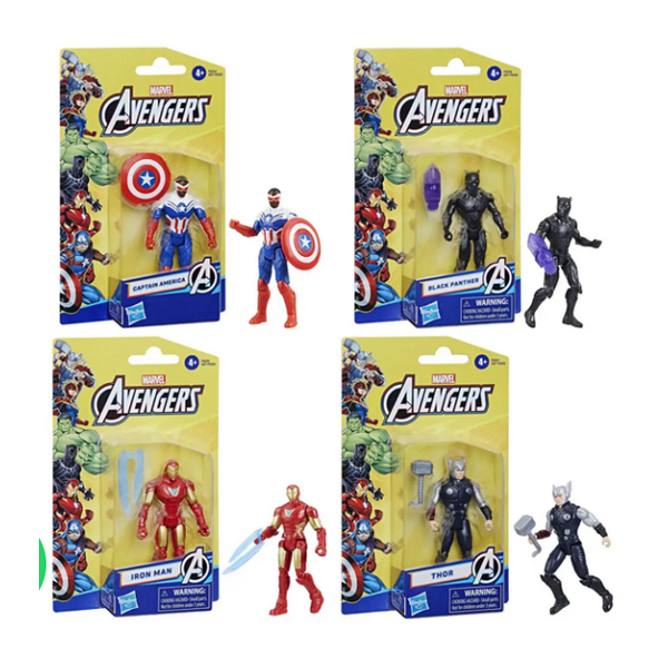 6 Marvel avengers 10cm actionfigure F932