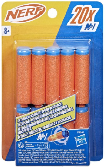 20 Nerf N series darts F8640EU4