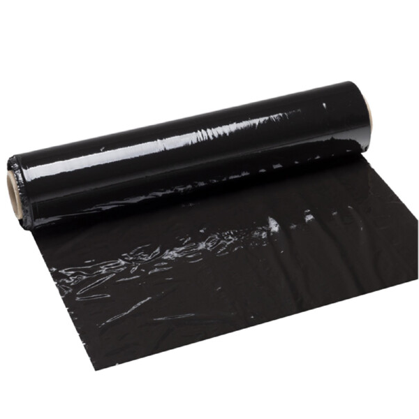Stretchfilm hand zwart 450mm x 300m