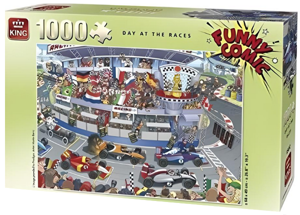 King puzz Day at the Races 1000st 85692