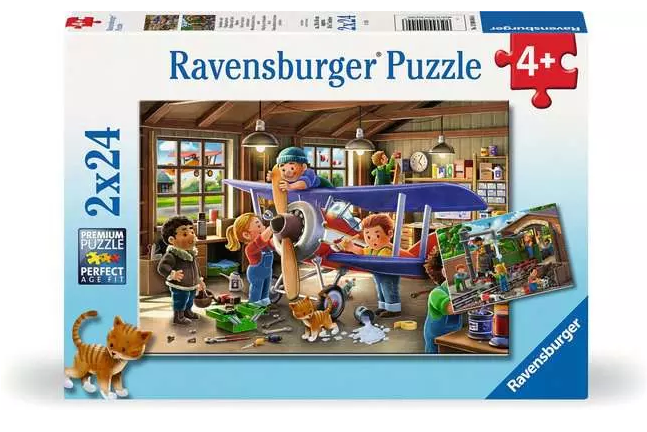 Ravensburger puzzel 2x24 st. 120040446